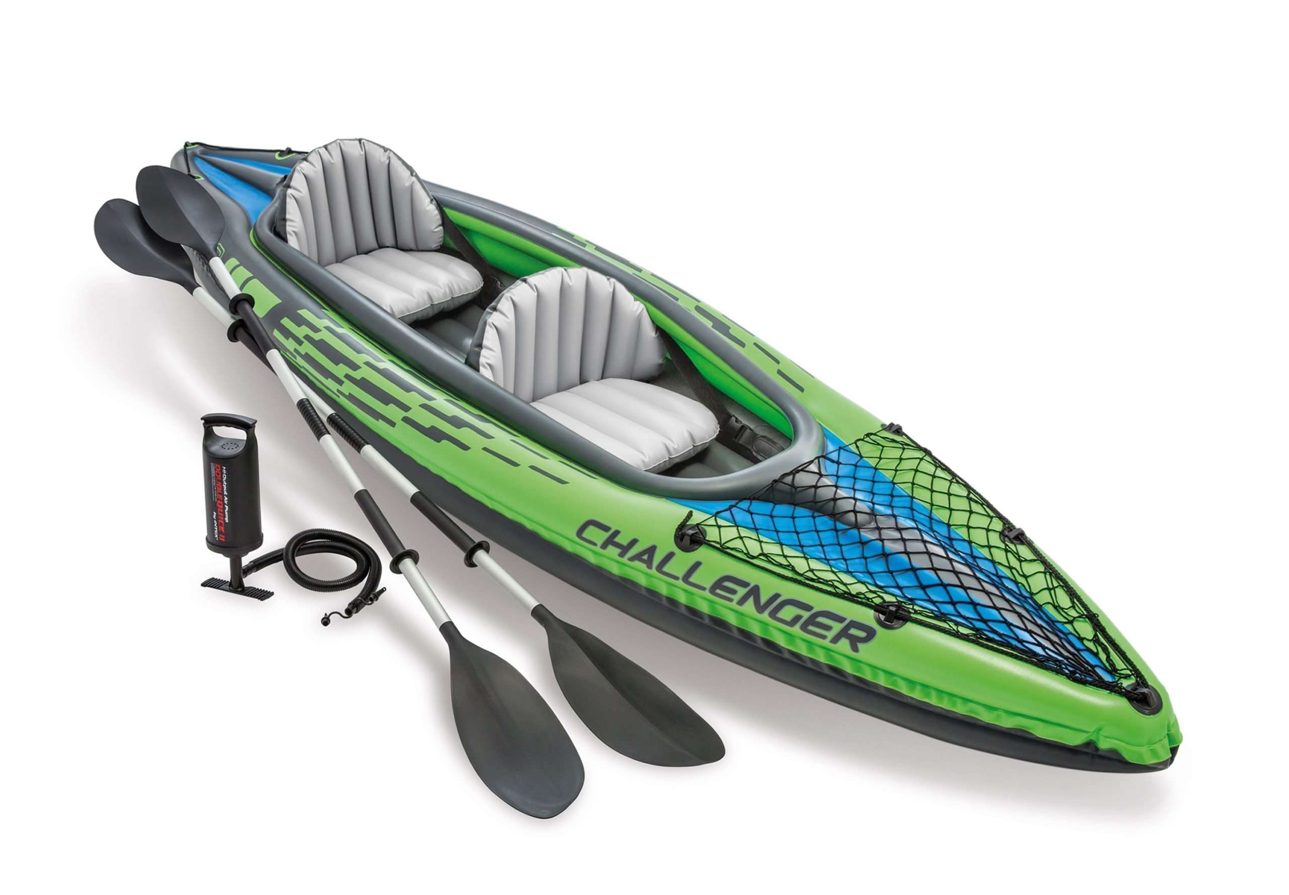 Intex Challenger K2 68306 Şişme Kano – 2 Kişilik (351 × 76 × 38 cm) 3 Intex Challenger K2 68306 Şişme Kano – 2 Kişilik (351 × 76 × 38 cm)
