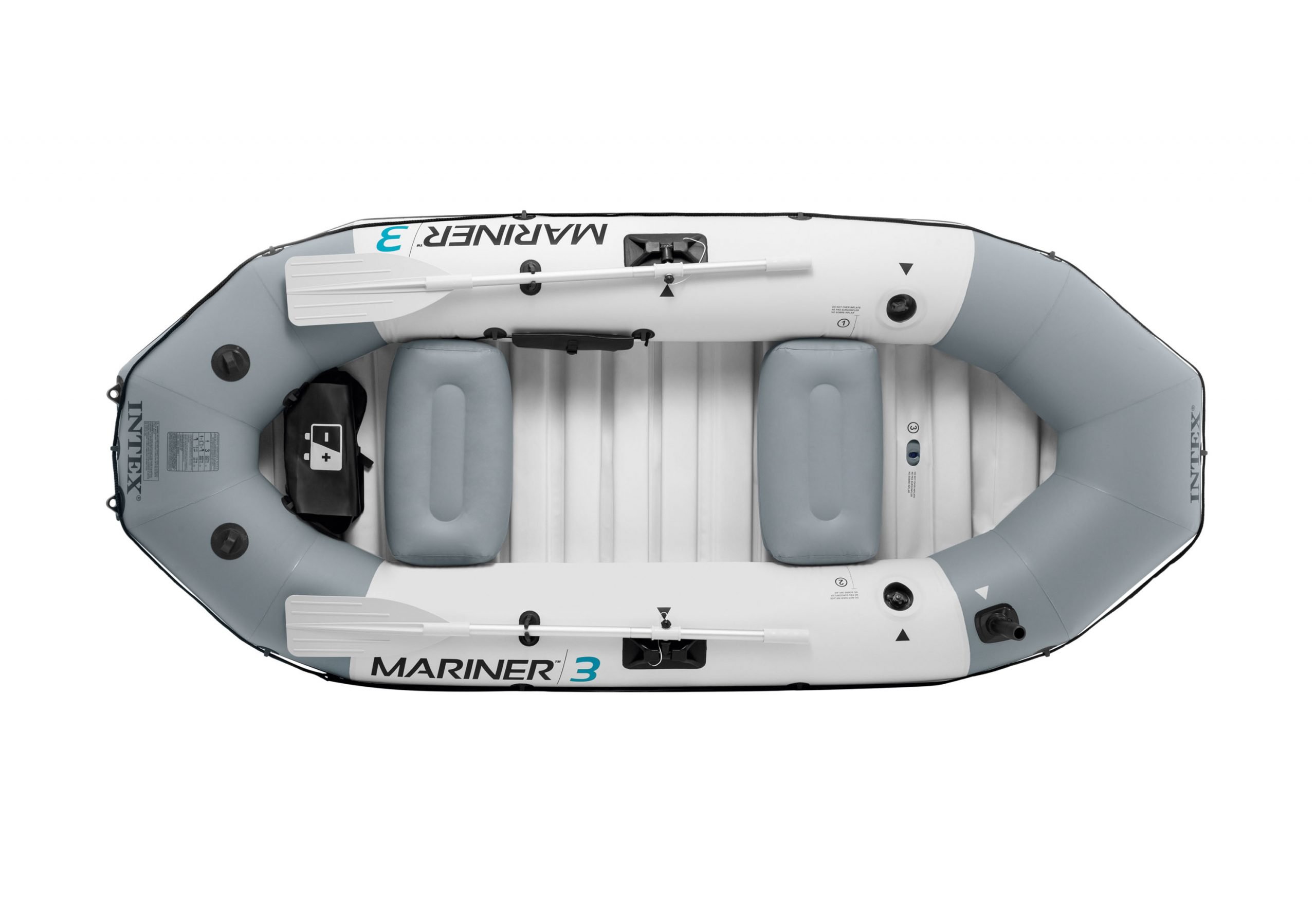 Intex 68373 Mariner 3 Bot Set – 297 × 127 × 46 cm – 3 Kişilik Şişme Bot Seti, 300 kg Kapasite 8 Intex 68373 Mariner 3 Bot Set – 297 × 127 × 46 cm – 3 Kişilik Şişme Bot Seti, 300 kg Kapasite - Görsel 6