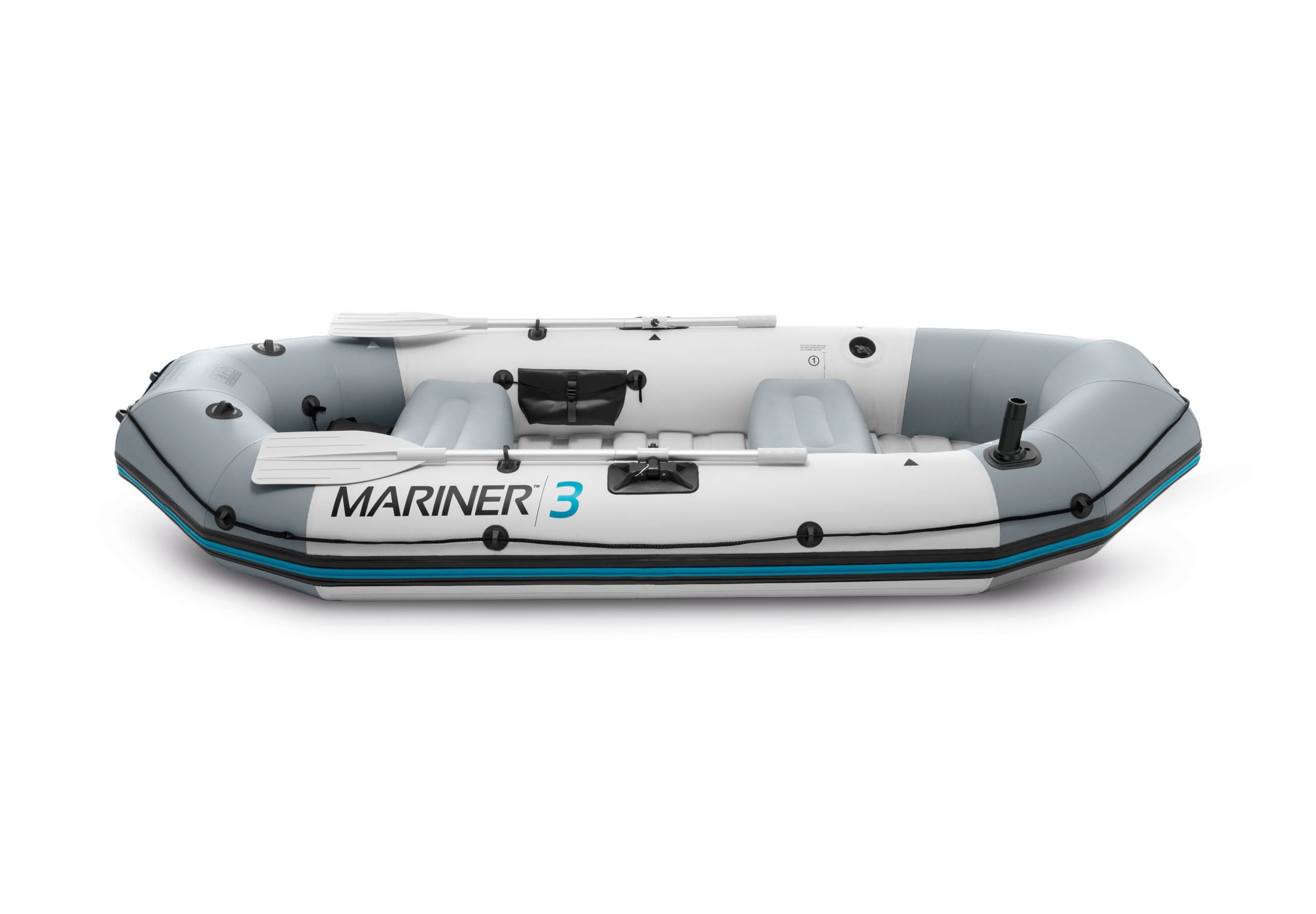 Intex 68373 Mariner 3 Bot Set – 297 × 127 × 46 cm – 3 Kişilik Şişme Bot Seti, 300 kg Kapasite 9 Intex 68373 Mariner 3 Bot Set – 297 × 127 × 46 cm – 3 Kişilik Şişme Bot Seti, 300 kg Kapasite - Görsel 7