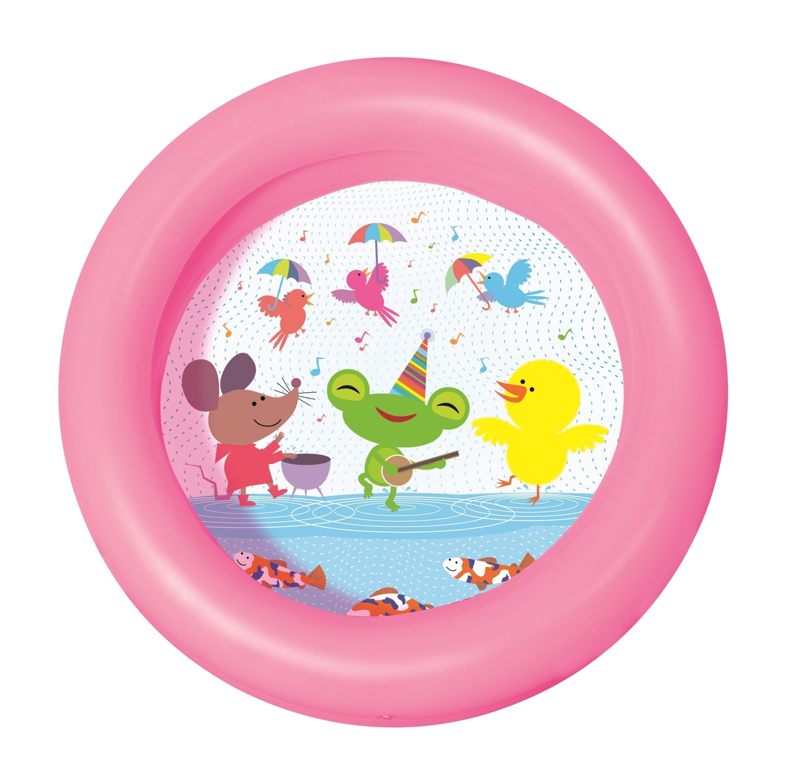 Şişme Bebek Havuzu 2 Halkalı Taban Desenli Bestway 51061 3 Şişme Bebek Havuzu 2 Halkalı Taban Desenli Bestway 51061