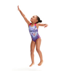 SPEEDO LTS BCK 1PC XBCK IF PURPLE/PINK MAYO - Görsel 4