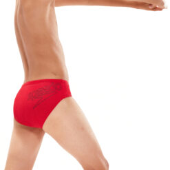 SPEEDO LOGO 6.5CM BRF JM RED/BLACK SLİP MAYO - Görsel 4