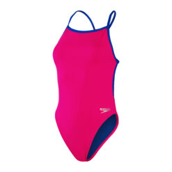 SPEEDO SOLID VBK 1PC AF PINK/BLUE MAYO