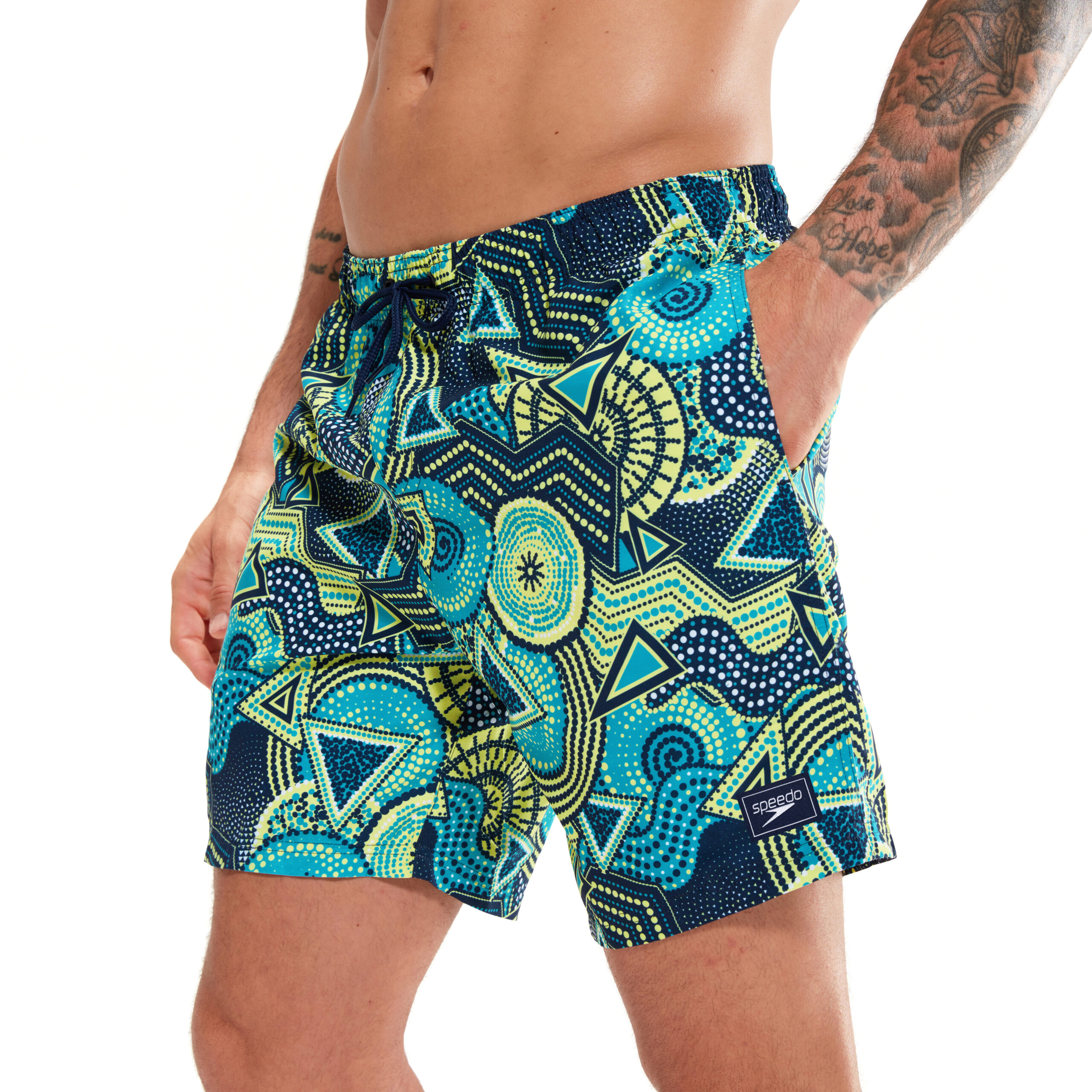 SPEEDO DIGI PRT LEIS 18'' WSHT AM NAVY/GREEN ŞORT MAYO 4 SPEEDO DIGI PRT LEIS 18'' WSHT AM NAVY/GREEN ŞORT MAYO - Görsel 2