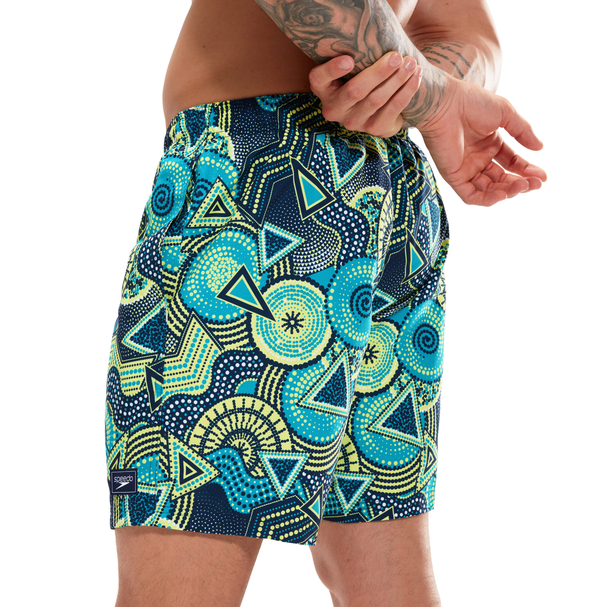 SPEEDO DIGI PRT LEIS 18'' WSHT AM NAVY/GREEN ŞORT MAYO 7 SPEEDO DIGI PRT LEIS 18'' WSHT AM NAVY/GREEN ŞORT MAYO - Görsel 5