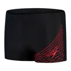 SPEEDO MEDLEY LOGO ASHT AM BLACK/RED TAYT MAYO