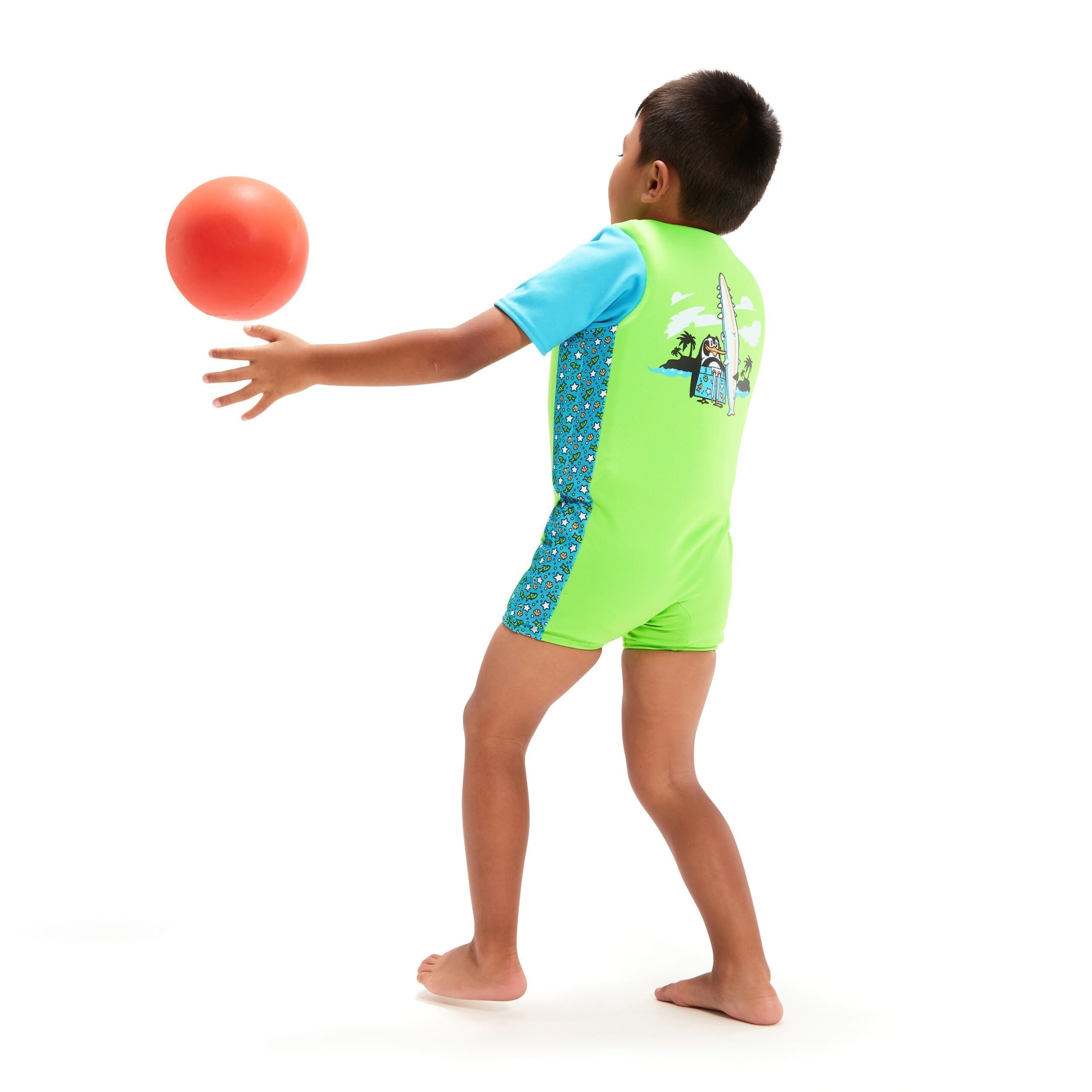 SPEEDO PRINTED FLOAT SUIT IU GREEN/BLUE CAN YELEĞİ 13 SPEEDO PRINTED FLOAT SUIT IU GREEN/BLUE CAN YELEĞİ - Görsel 11