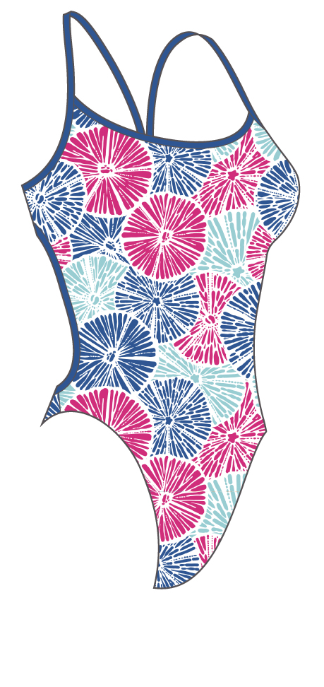 SPEEDO ALOV DIGI VBK BLUE/PINK MAYO 3 SPEEDO ALOV DIGI VBK BLUE/PINK MAYO