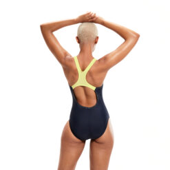 SPEEDO MEDLEY LOGO MDLT AF NAVY/GREEN MAYO - Görsel 4