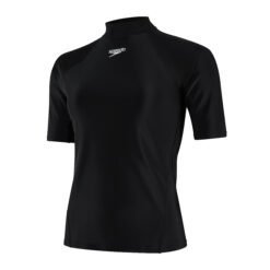 SPEEDO SS TEE SUN PROT AF BLACK RASHGUARD TSHİRT