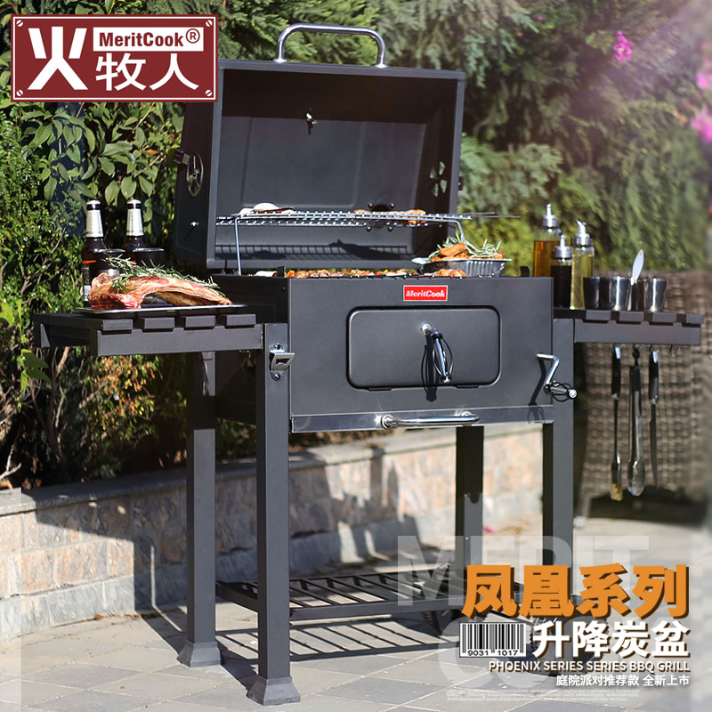 Meritcook Barbeque Lux Kömürlü Mangal Barbekü 14 Meritcook Barbeque Lux Kömürlü Mangal Barbekü - Görsel 13