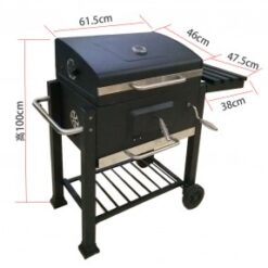 Meritcook Barbeque Lux Kömürlü Mangal Barbekü 20 Meritcook Barbeque Lux Kömürlü Mangal Barbekü - Görsel 7
