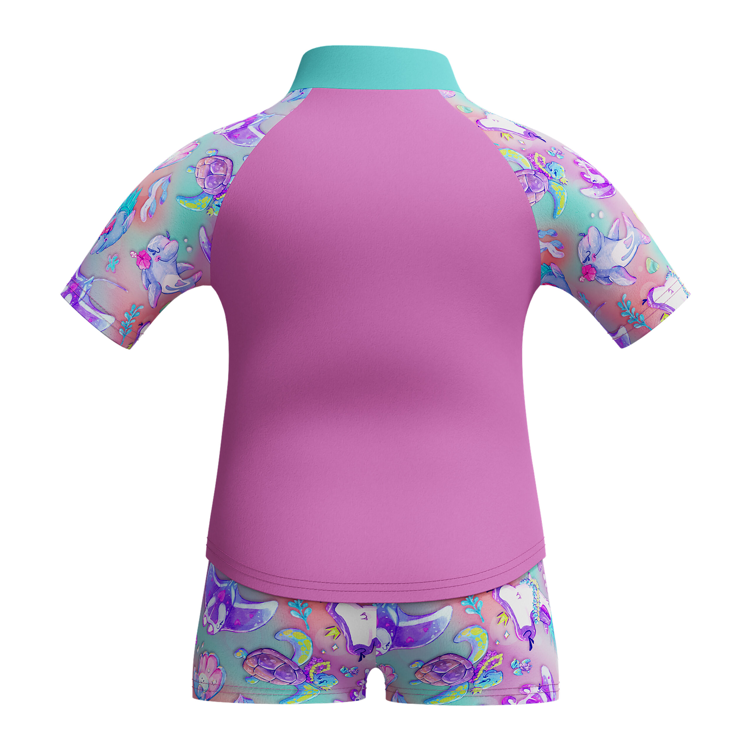 SPEEDO DIGI PT SS RASH TOP SET IF PURPLE GÜNEŞ KORUYUCU SET 5 SPEEDO DIGI PT SS RASH TOP SET IF PURPLE GÜNEŞ KORUYUCU SET - Görsel 3