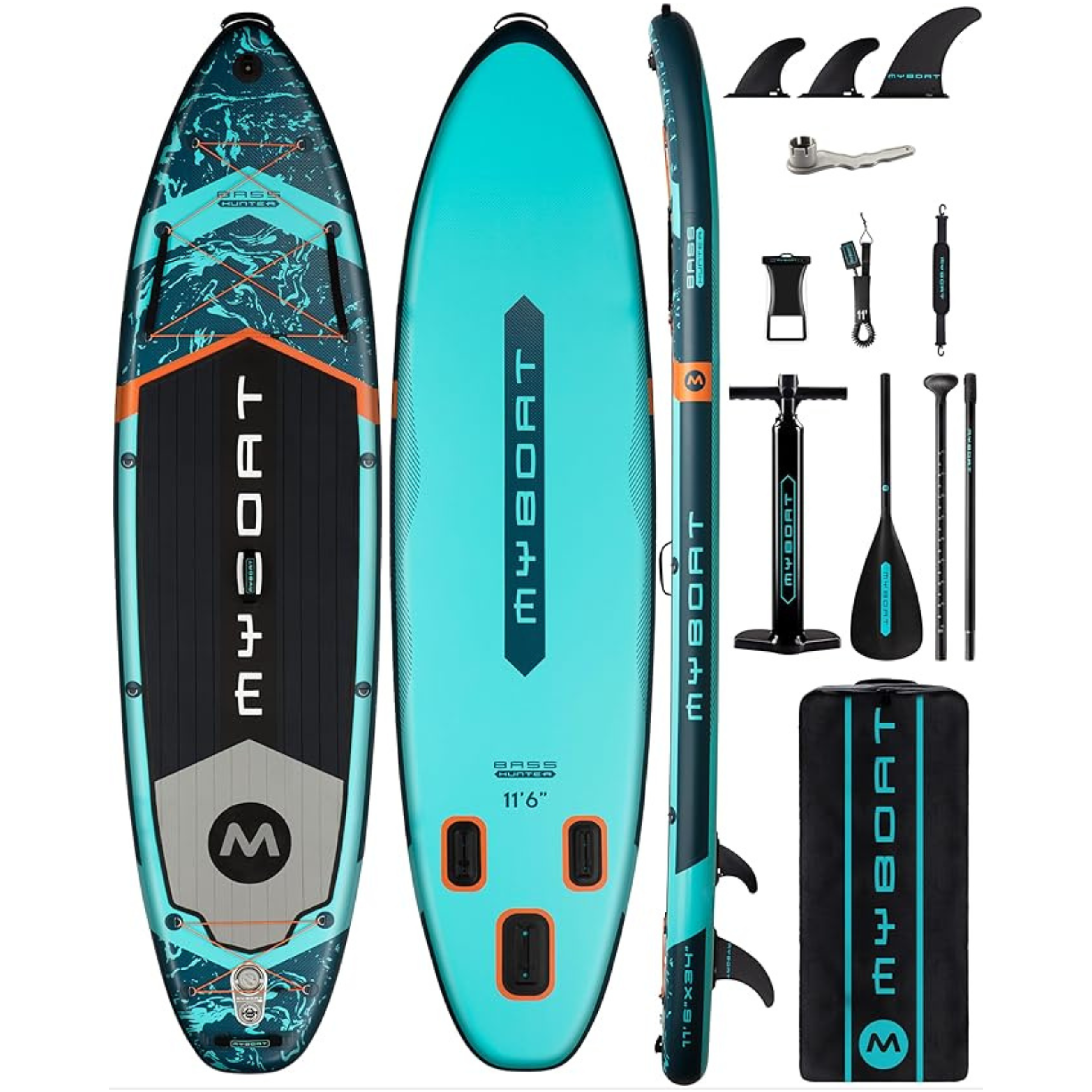 MYBOAT BASS HUNTER SUP BOARD 11 MYBOAT BASS HUNTER SUP BOARD - Görsel 9