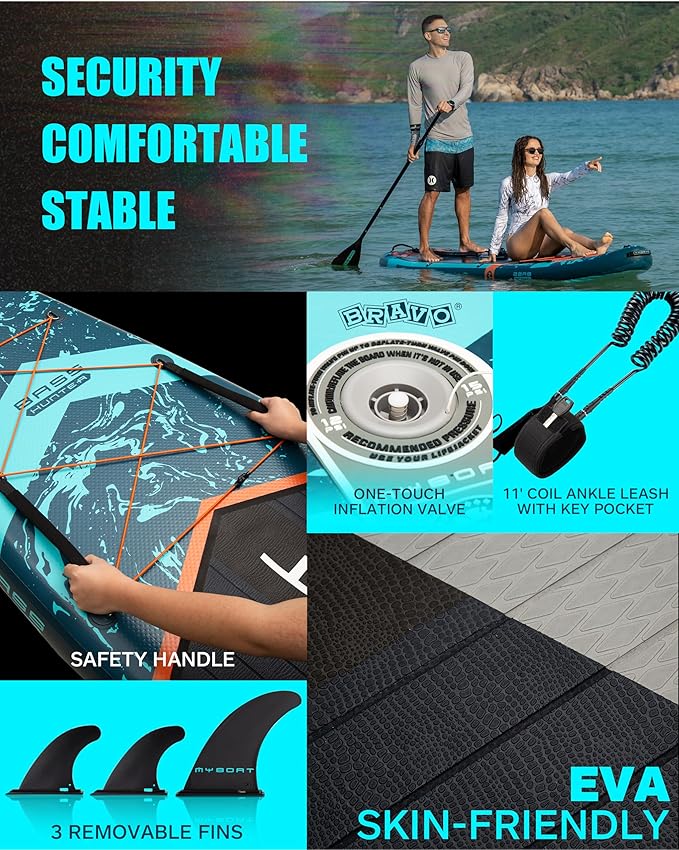 MYBOAT BASS HUNTER SUP BOARD 9 MYBOAT BASS HUNTER SUP BOARD - Görsel 7