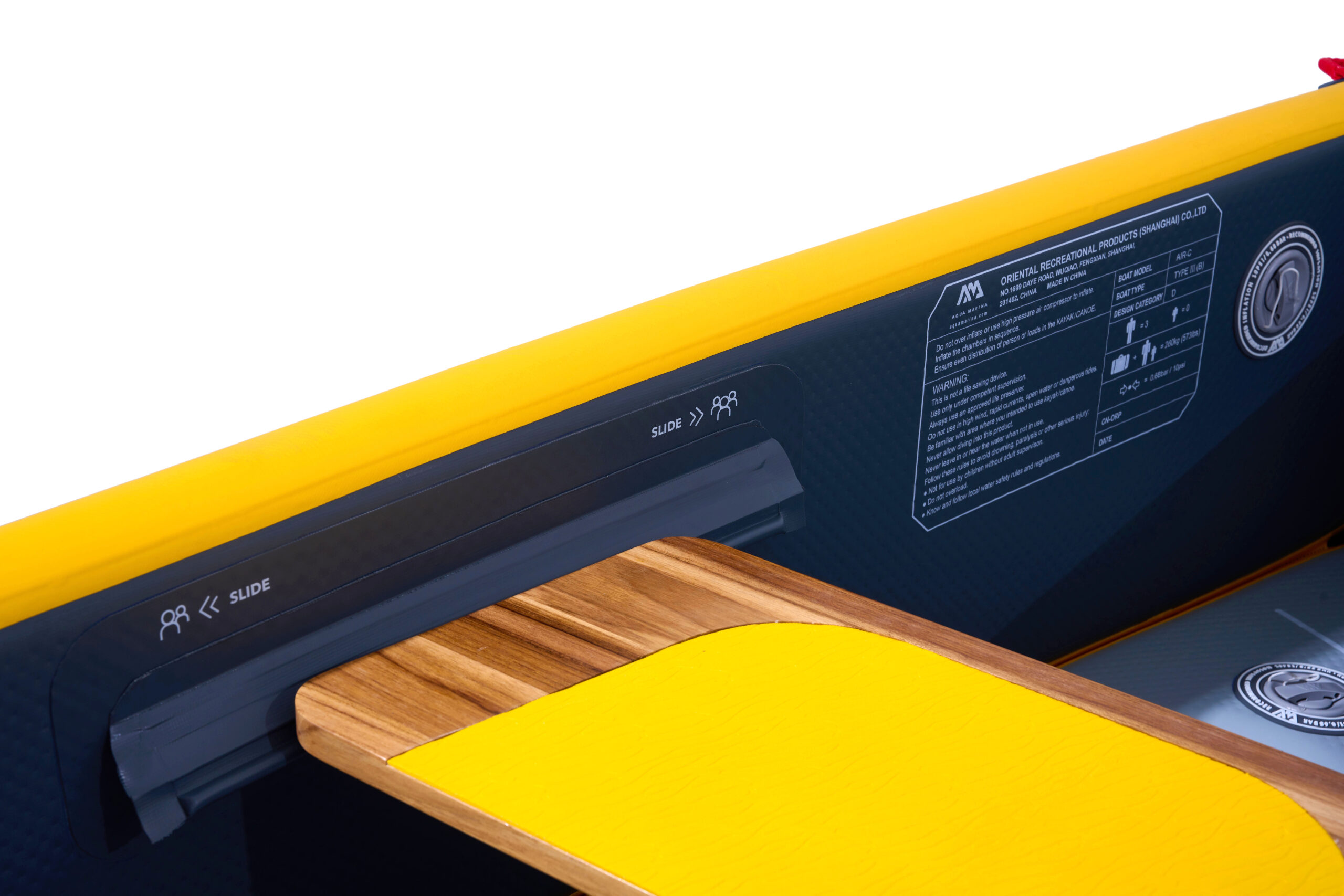 AQUAMARINA TOMAHAWK AIR-K 375 HIGH PRESSURE SPEED KAYAK 19 AQUAMARINA TOMAHAWK AIR-K 375 HIGH PRESSURE SPEED KAYAK - Görsel 17