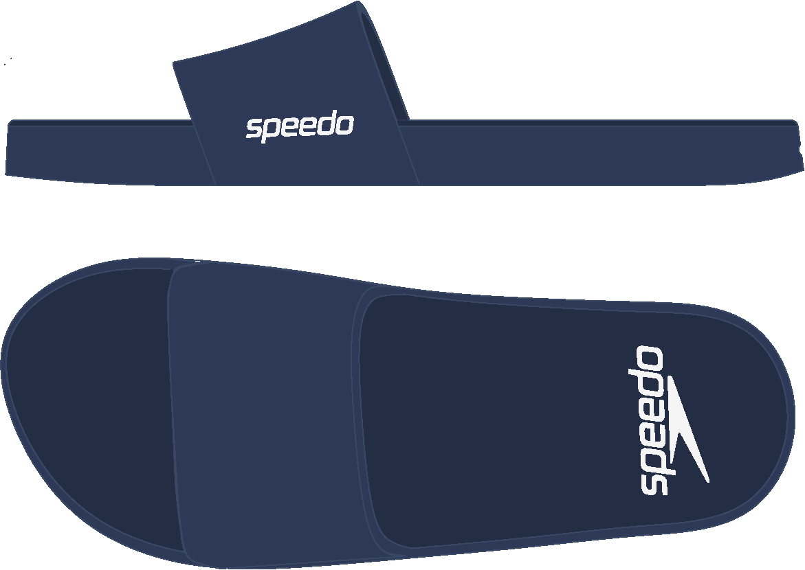 SPEEDO SLIDES ENT AM BLUE TERLİK 4 SPEEDO SLIDES ENT AM BLUE TERLİK - Görsel 2
