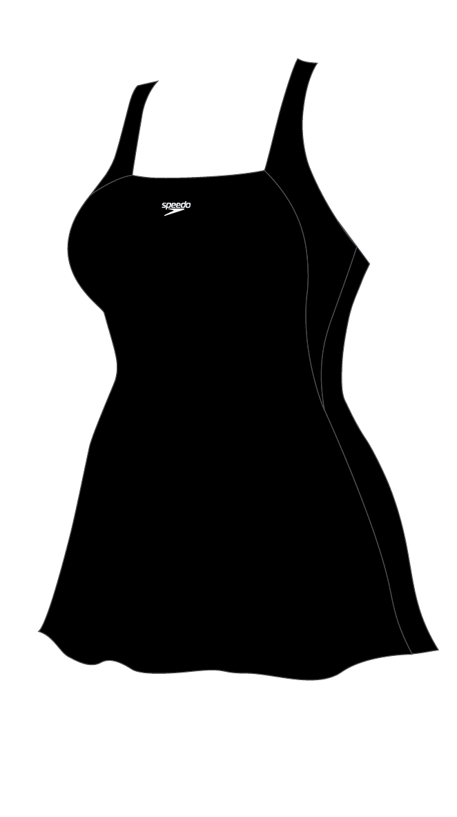 SPEEDO ESS SWİM DRESS AF+BLK MAYO 4 SPEEDO ESS SWİM DRESS AF+BLK MAYO - Görsel 2